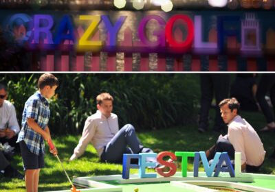 games for festivals and events, mini-golf