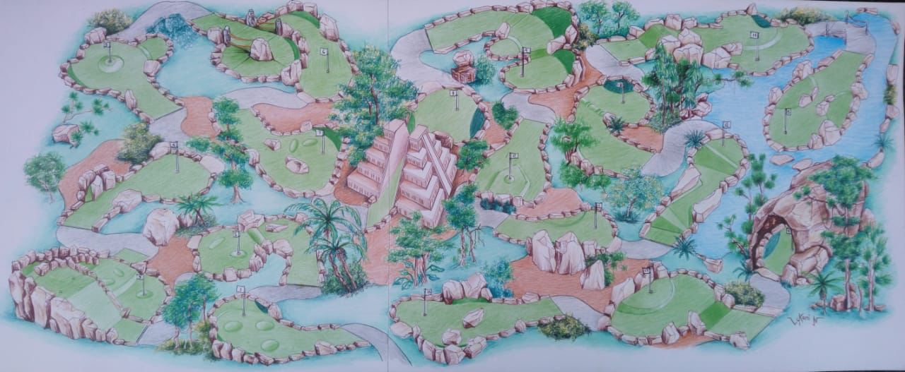 Adventure Golf Layout Design Adventure Golf Layout Design