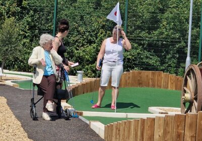 Accessible adventure golf in Peterborough