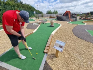 Steve Lovell is the gladiator reviewing the course of the century!