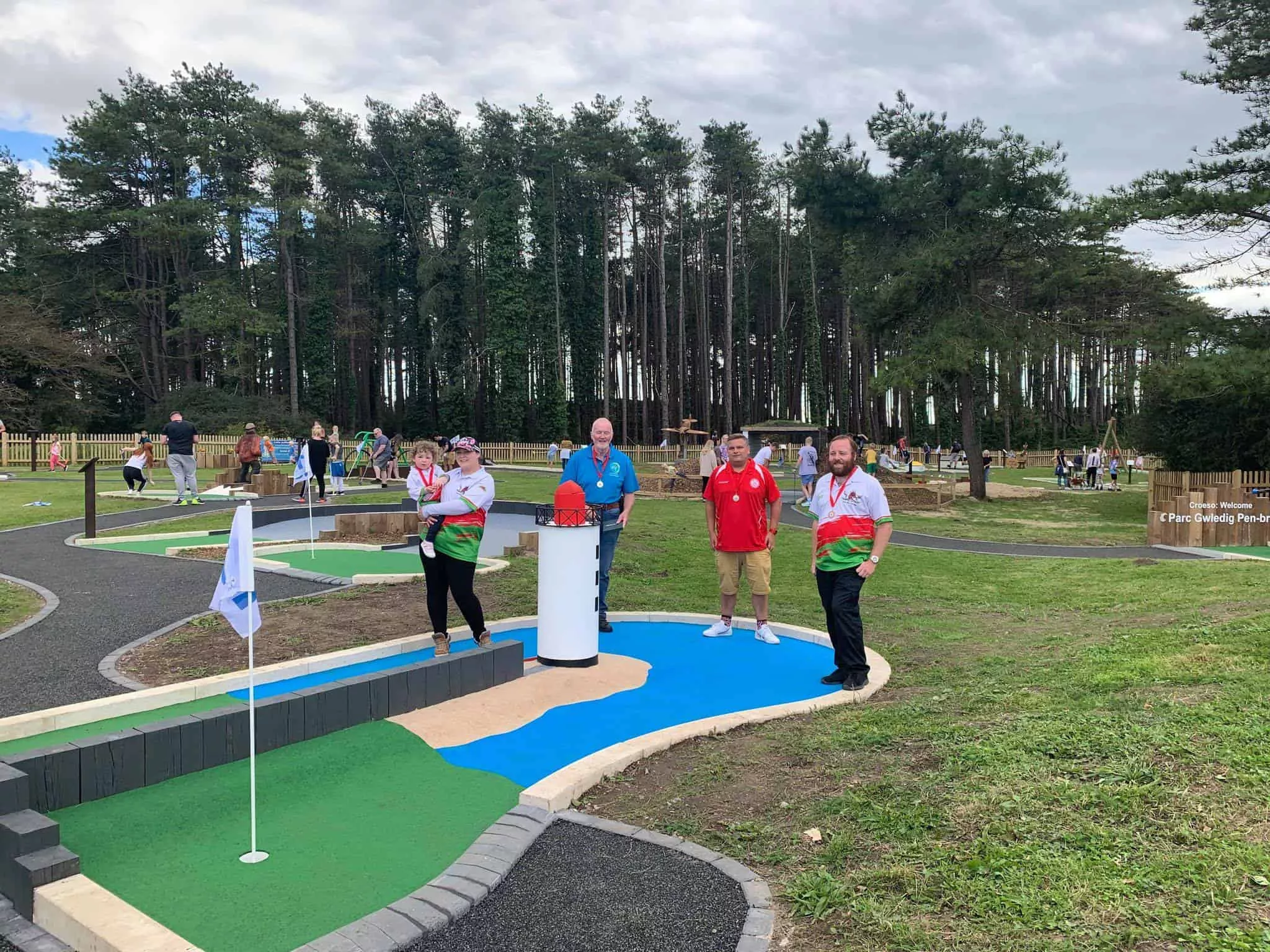 Welsh Minigolf Club, Parkland Challenge